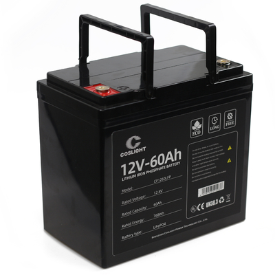 Coslight 12.8v 55ah Ebike Lityum İyon Pil Fosfat IP65 Su Geçirmez